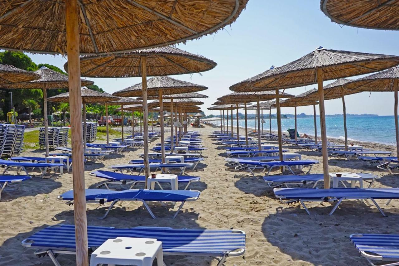 Nea Kallikrateia Villa Fofo - Beautiful Sea Front Villa With 650M2 Garden מראה חיצוני תמונה